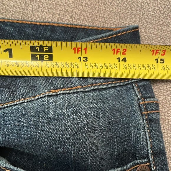 AEROPOSTALE Denim Jegging Jeans Distressed Ripped Look Size 6 Short - Picture 6 of 11